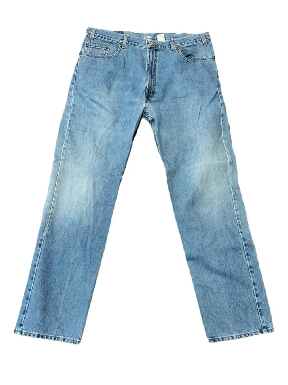 Levi's 505 Jeans Men's 40x32 Straight Leg Blue Denim Regular Fit Vintage Y2K